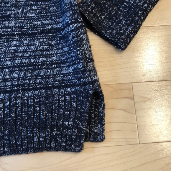 J CREW navy turtleneck sweater super soft! - Picture 2 of 5